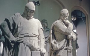 Johann I und Otto II skulpturen Siegesallee